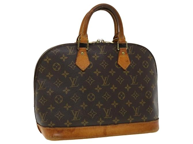 LOUIS VUITTON Monogram Alma Hand Bag M51130 LV Auth 31028 Cloth  ref.629259