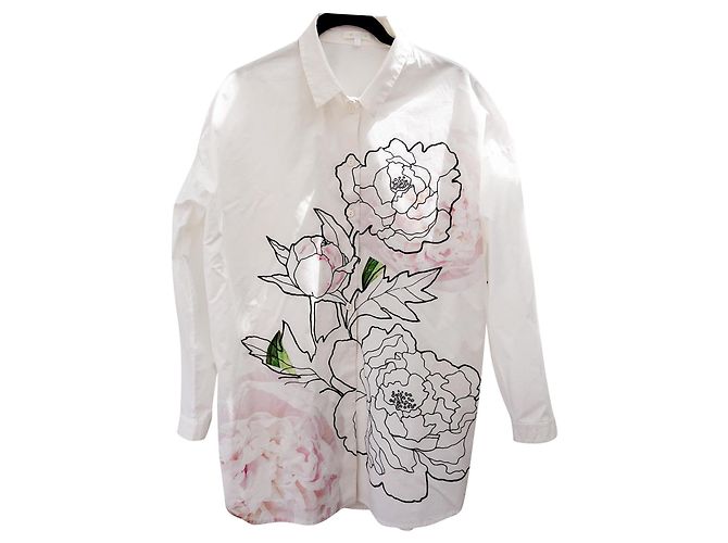 Camisa Paule Ka con estampado floral de algodón Multicolor