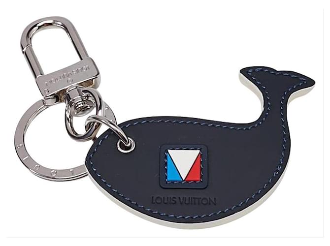 Louis Vuitton LV Americas Cup Gaston V Whale Schlüsselanhänger Taschenanhänger Leder  ref.629361