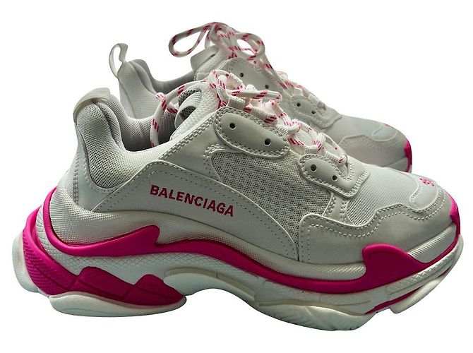 Balenciaga Classic Triple S-Größe 39 Pink Weiß