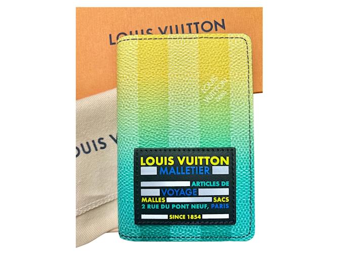 Louis Vuitton ORGANISATEUR DE POCHE M81320 Cuir Multicolore  ref.629650