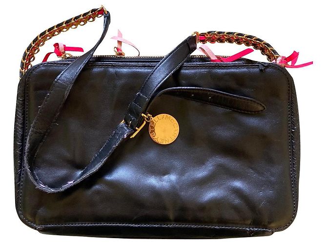 Stella Mc Cartney Borsa a mano Stella McCartney in pelle nera Nero