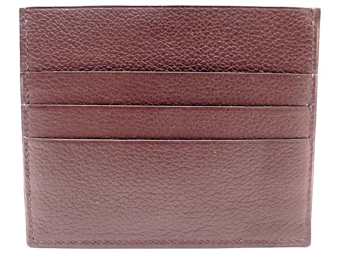 Hermès NEUF PORTEFEUILLE HERMES PORTE CARTES 7CC EN CUIR MARRON CARD HOLDER  ref.629730