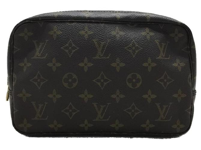 Louis Vuitton carteras Castaño Sintético  ref.630109