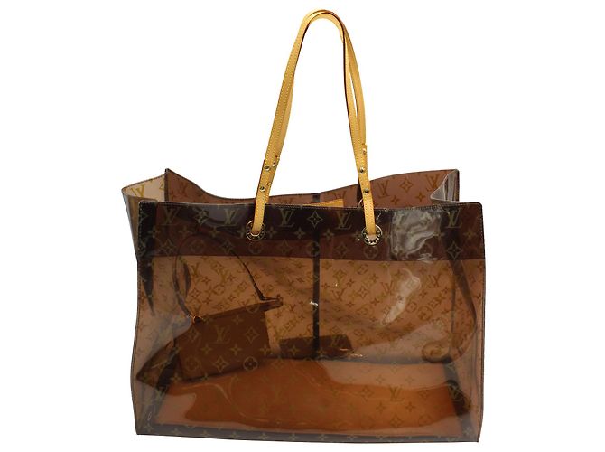 Bolsa Louis Vuitton Ambre Cruise em PVC marrom