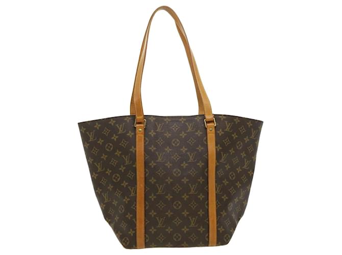 LOUIS VUITTON Monogram Sac Sacola de compras M51108 Autenticação de LV 31128 Lona  ref.630582