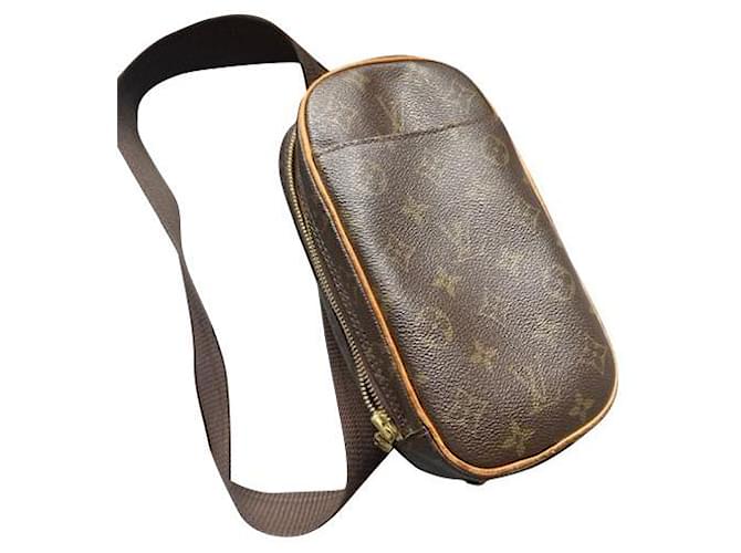 Louis Vuitton LV Grange beltbag Brown Cloth  ref.630618
