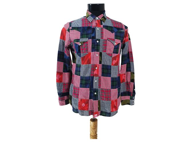 Autre Marque Camisa A Bathing Ape de algodón Multicolor