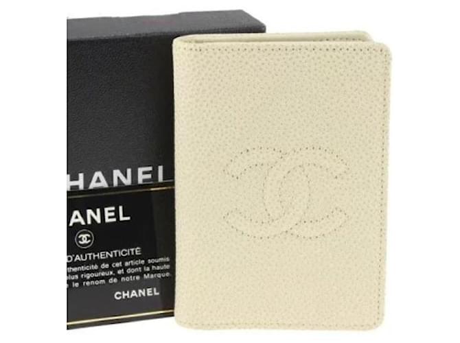 * CHANEL card case Business card holder Caviar skin Coco mark with guarantee card  ref.630744