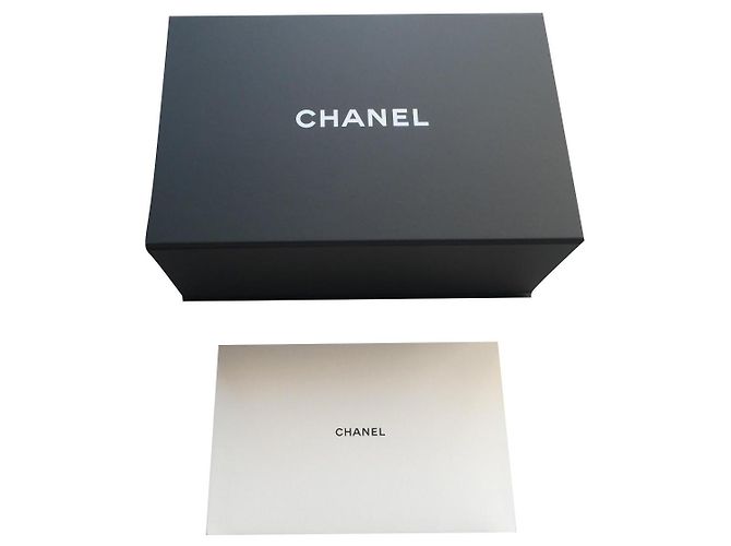 chanel empty box for handbag Black