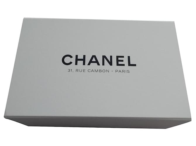 chanel empty box for handbag White  ref.630877