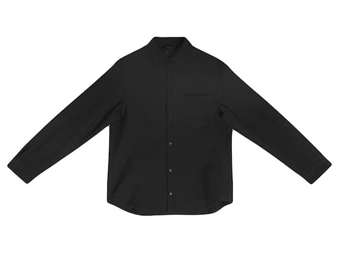 Balenciaga - Buttoned jacket-shirt Black  ref.631146