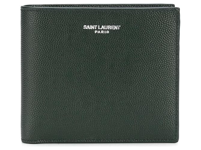 Saint Laurent Wallet Paris East/West Black Leather  ref.631152