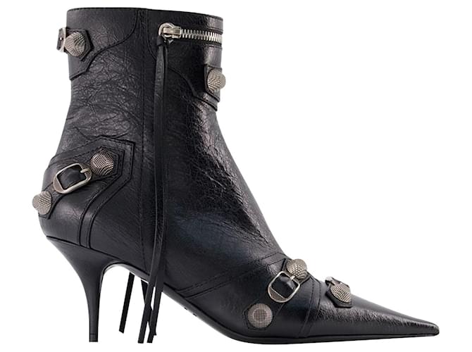 Cagole M70 Ankle Boots - Balenciaga -  Black - Leather  ref.631169