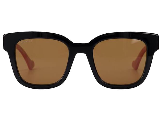 Gucci Sunglasses in Black/Pink/Brown Acetate Multiple colors  ref.631273