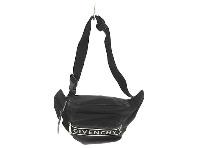 Givenchy Saddlebags Black Nylon  ref.631343