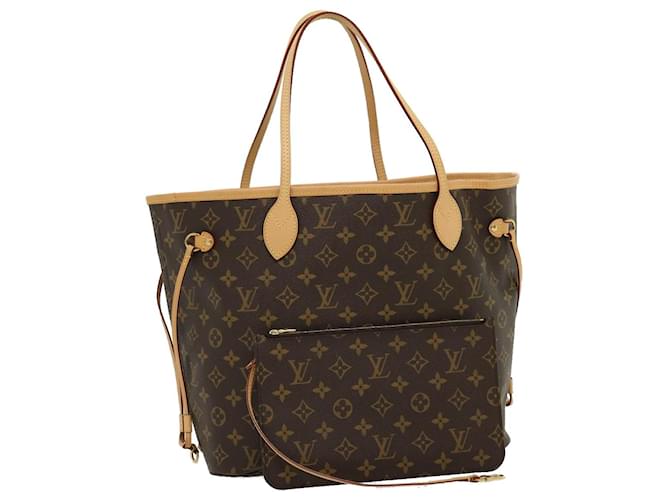 LOUIS VUITTON Monogramme Neverfull MM Tote Bag M40995 Auth LV 31177A Toile  ref.631408