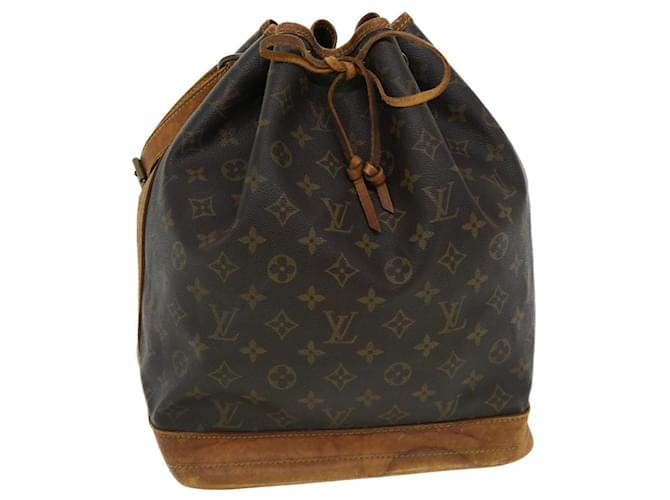 Bolsa de ombro LOUIS VUITTON Monograma Noe M42224 LV Auth ar7279 Lona  ref.631421