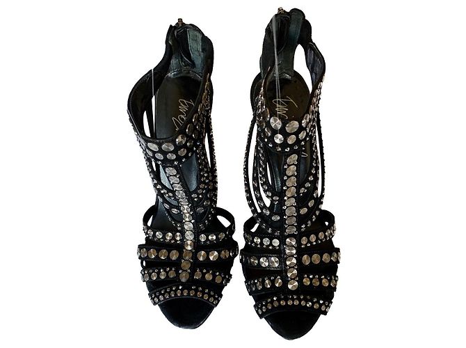 Le Silla Heeled sandal with platform Black