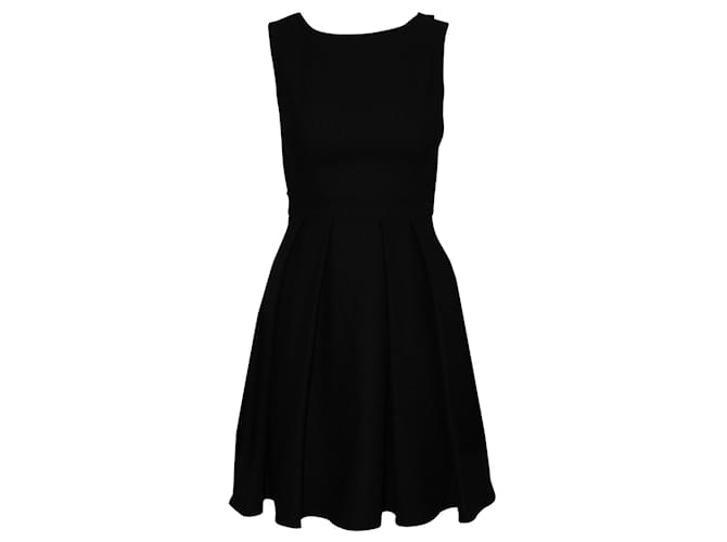 Kate Spade Little Black Dress with Bow at the Back Polyester ref.631608 -  Joli Closet