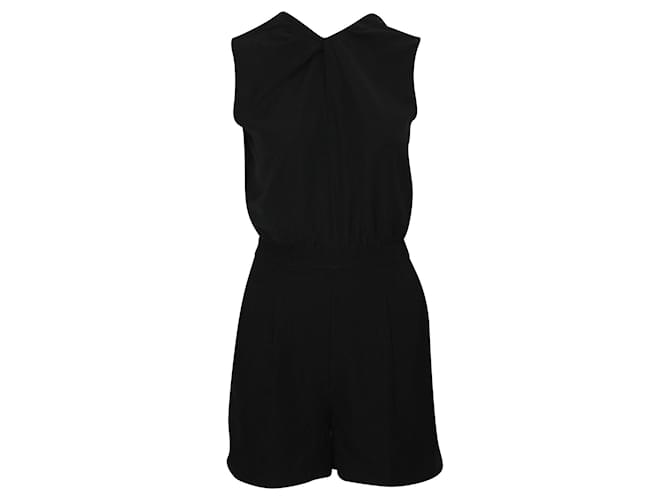 Reiss Black Elegant Romper Polyester  ref.631631