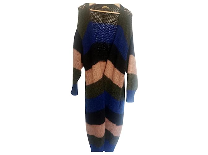 Autre Marque MOMONI long cardigan Multiple colors Wool  ref.631693