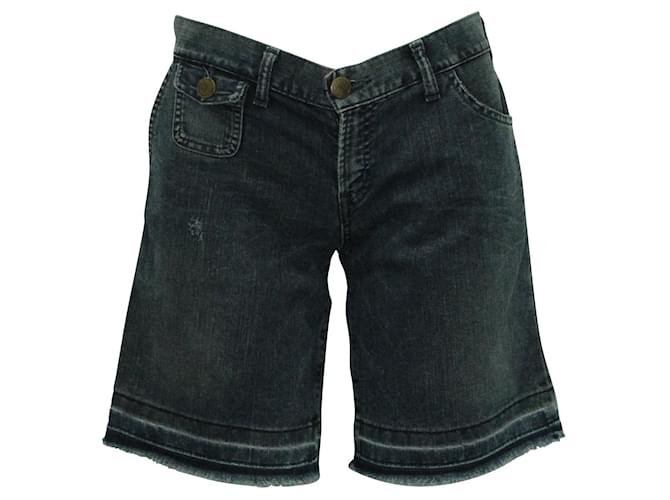 Short jeans Lanvin en Bleu  ref.631695