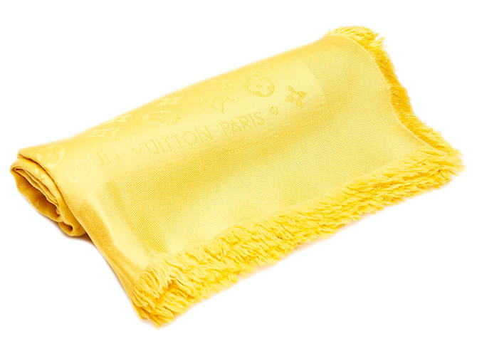 Louis Vuitton Monogram Shawl Yellow