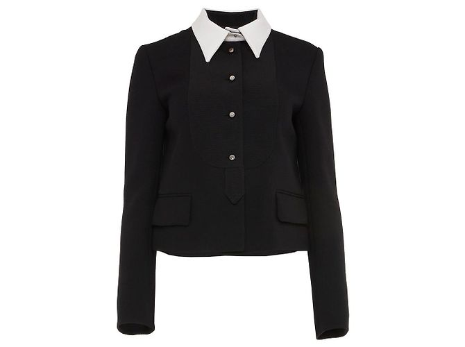 Prada Blazer con colletto a contrasto