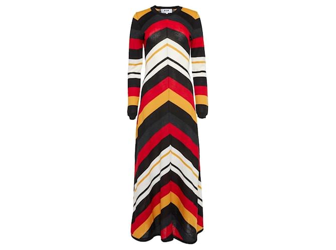 Msgm striped dress sale