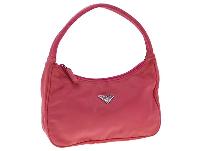 PRADA Handtasche Nylon Pink Auth yk4885  ref.632174