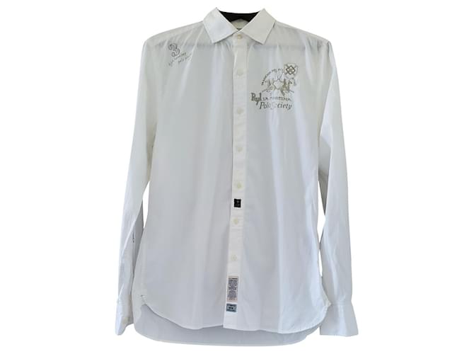 Autre Marque chemises Coton Blanc  ref.632244
