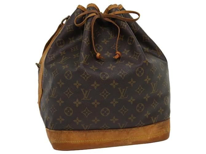 LOUIS VUITTON Monogram Noe Shoulder Bag M42224 LV Auth 31168 Cloth  ref.632886