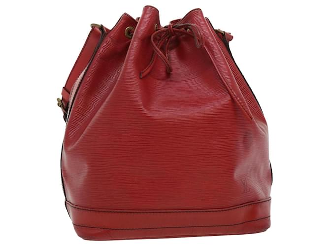 LOUIS VUITTON Epi Noe Shoulder Bag Vintage Red M44007 LV Auth ar7359 Leather  ref.632904