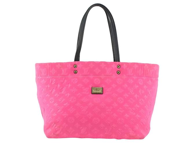 Louis Vuitton Limited Pink Scuba Neverfull GM Tote Bag 1LV415A at