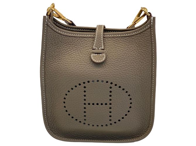 Evelyne Hermès Sacs à main Marron clair