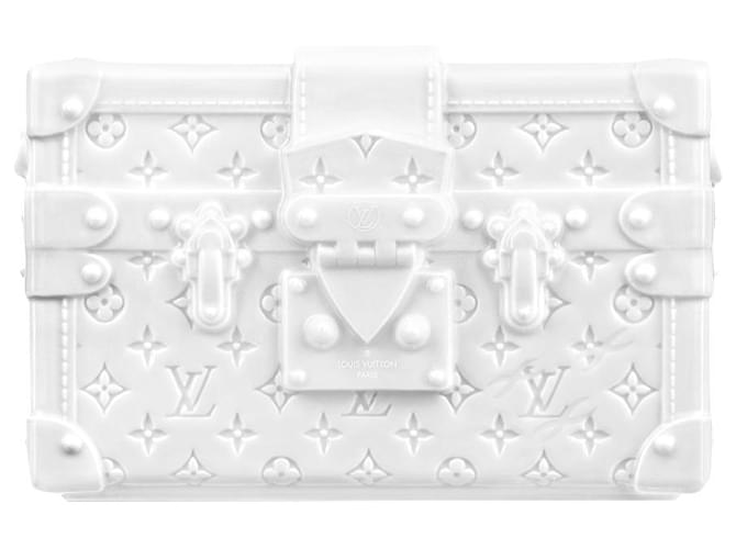 Louis Vuitton LV Petite Malle Vase White  ref.633878