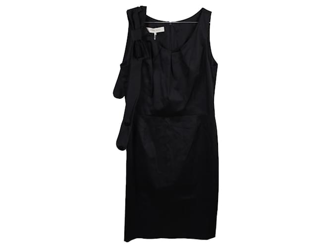 Gerard Darel novo vestido de bainha preto Algodão Poliuretano  ref.633904