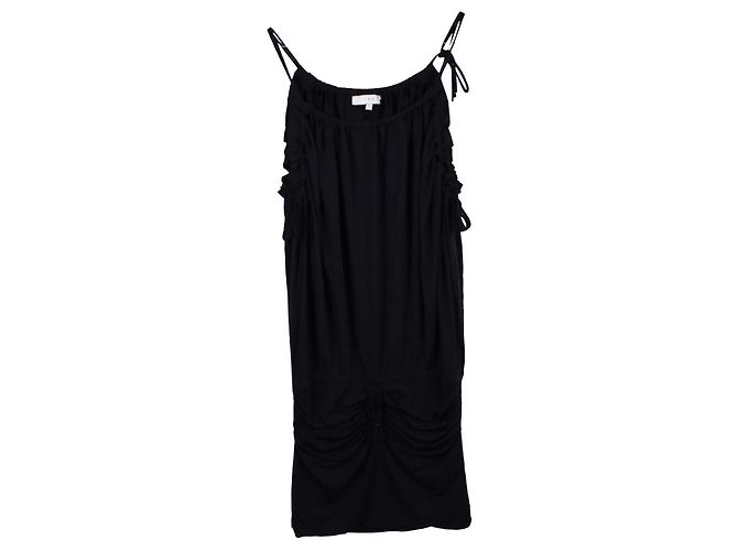 Vestido sin mangas drapeado Iro Hervey negro