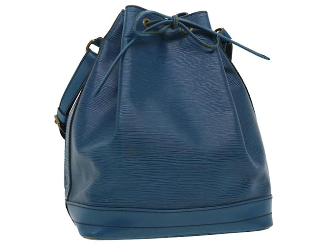 LOUIS VUITTON Epi Noe Shoulder Bag Blue L381 LV Auth pt4321 Leather  ref.634073