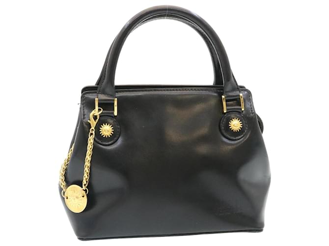 Handbags Gianni Versace Gianni Versace Medusa Bag in Black Patent Leather