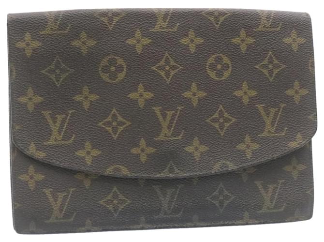 Louis Vuitton Monogram Pochette rabat 23 Bolso de mano M51931 Autenticación LV1991sol Lienzo  ref.634133