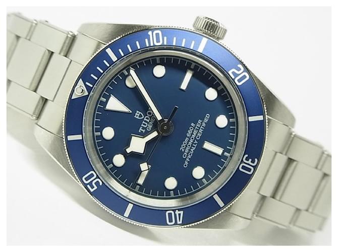 Autre Marque TUDOR Black Bay Cinquantotto 39 Quadrante blu MM 79030B Uomo Acciaio  ref.634375