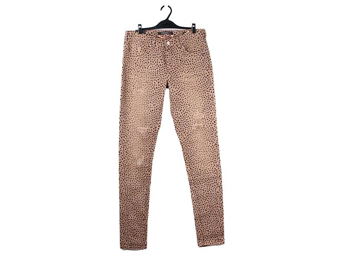 Maison Scotch leopard jeans