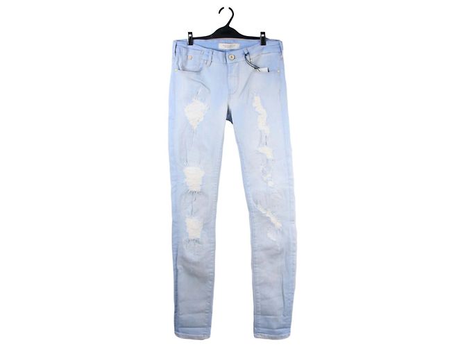Vaqueros skinny Maison Scotch La Parisienne azul claro