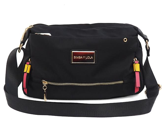 Bimba & Lola Bimba Y Lola black nylon shoulder bag ref.634456 - Joli Closet