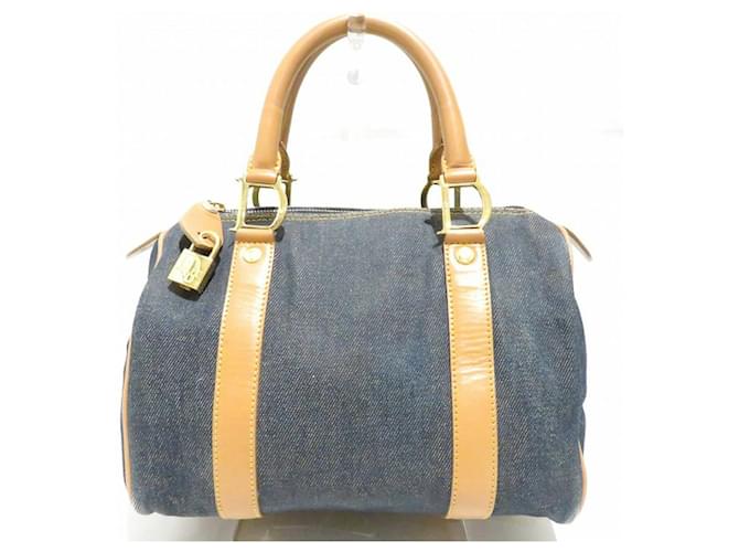Christian Dior Handbags Blue Denim  ref.634480