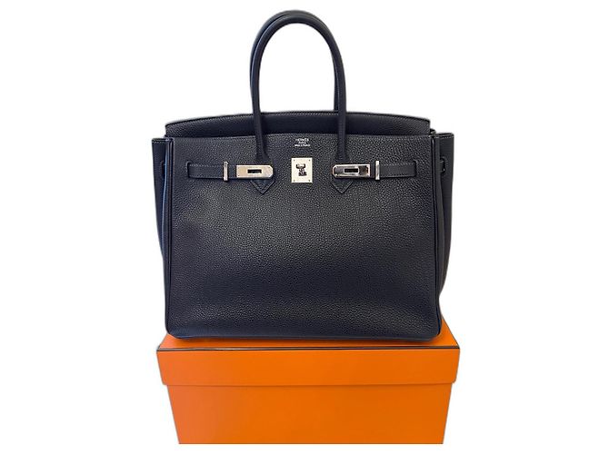 Acapulco Hermès Birkin Blu scuro