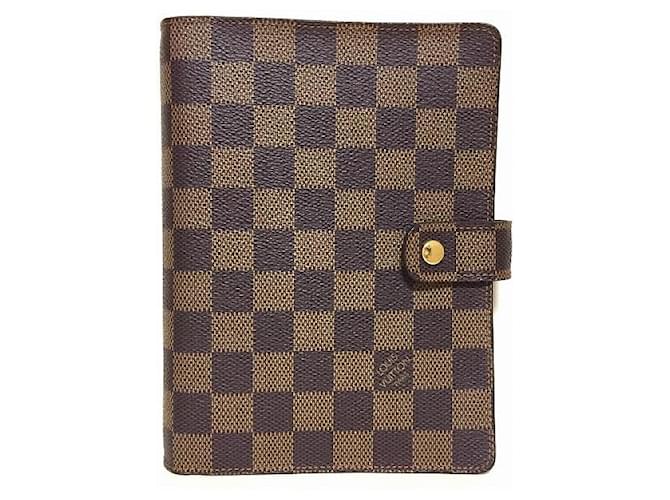 Louis Vuitton Small Damier Azur Ring Agenda Cover