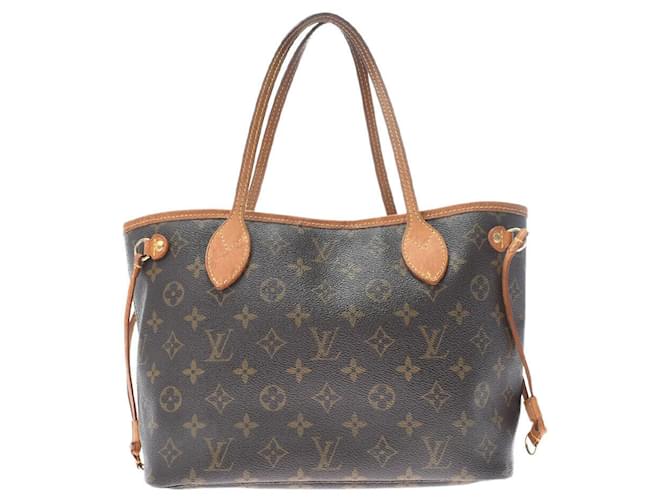 Louis Vuitton Neverfull PM Brown Cloth  ref.634764